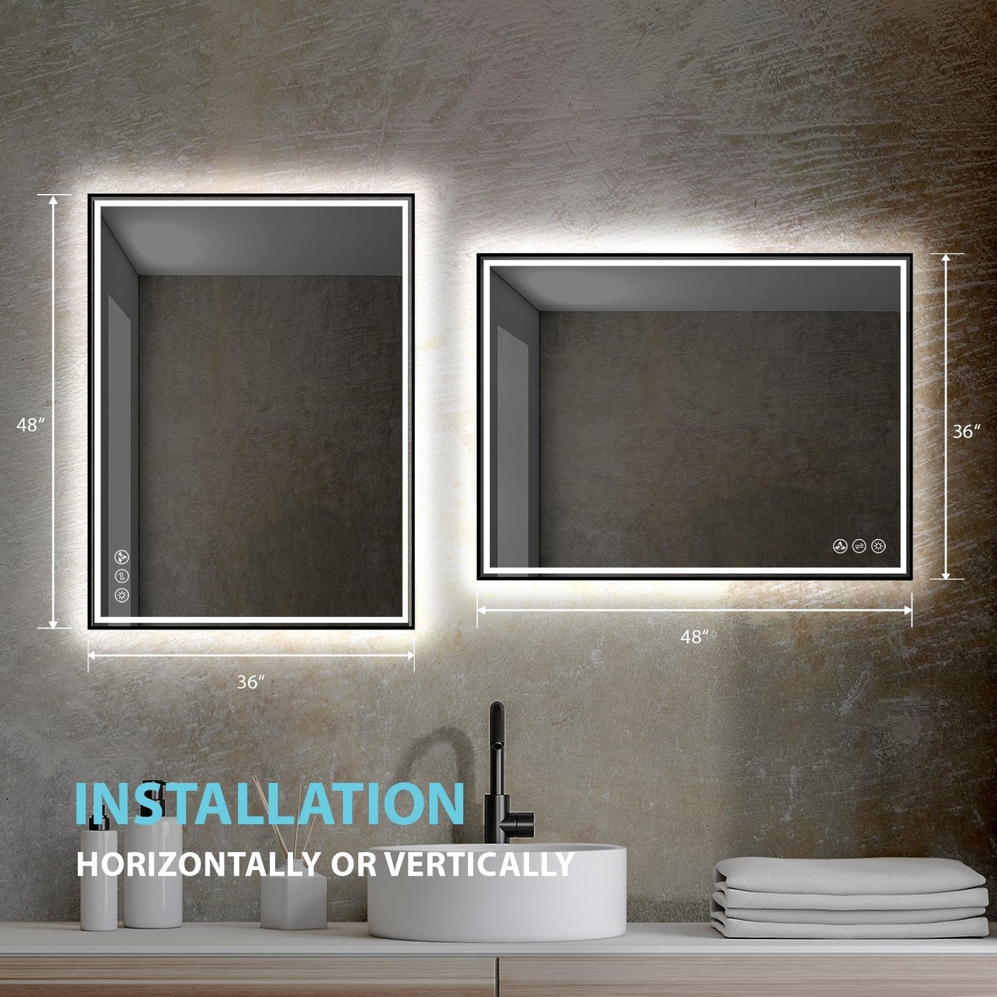 Blossom Stellar 48 Inch LED Mirror - LED M4 4836 MB