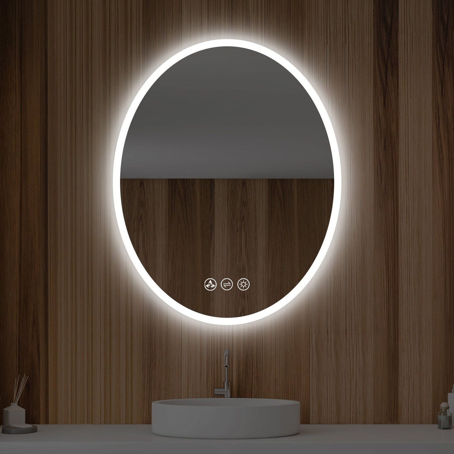 Blossom Oval 20 Inch Oval LED Mirror - LED M6 2030