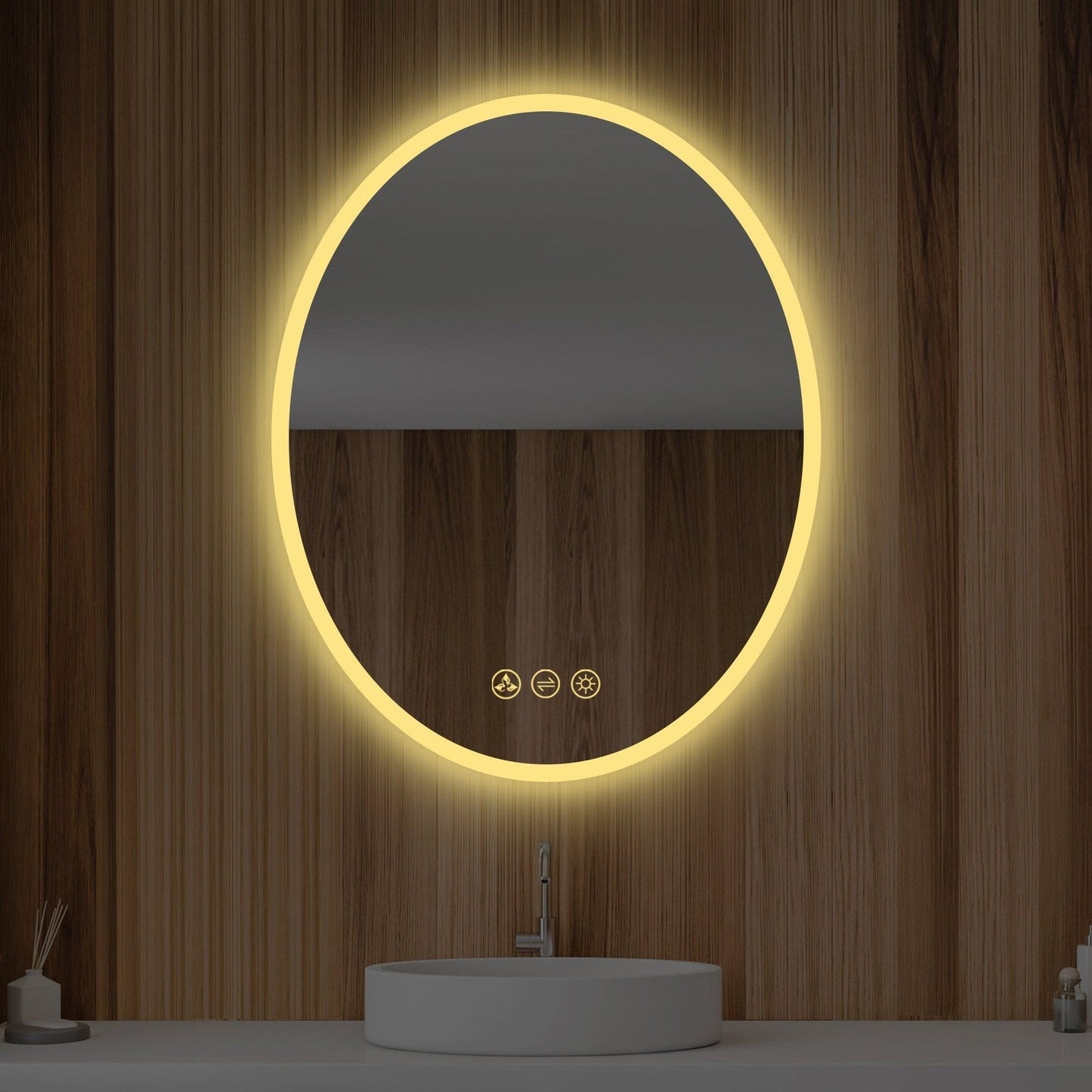 Blossom Oval 20 Inch Oval LED Mirror - LED M6 2030