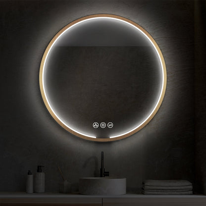 Blossom Oskar 32 Inch Round LED Mirror - LED M7 R32 MB