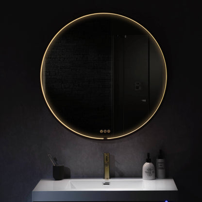 Blossom Oskar 32 Inch Round LED Mirror - LED M7 R32 MB