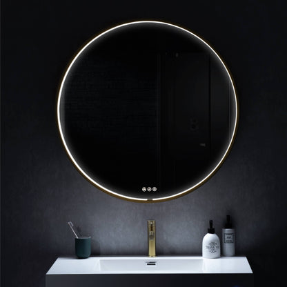 Blossom Oskar 32 Inch Round LED Mirror - LED M7 R32 MB