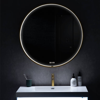 Blossom Oskar 32 Inch Round LED Mirror - LED M7 R32 MB