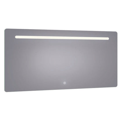 Arpella - Florence 70x36 Contemporary Lighted Mirror with Memory Dimmer and Defogger - LEDOLM7036