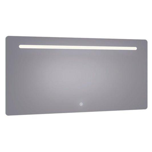 Arpella - Florence 70x36 Contemporary Lighted Mirror with Memory Dimmer and Defogger - LEDOLM7036
