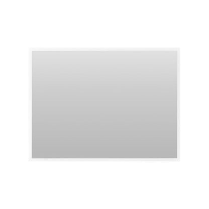 Arpella - Romano 48x36 Perimeter Lighted Mirror with Dimmer and Defogger, Wall Switch Direct - LEDPLM4836