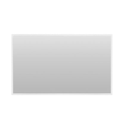 Arpella - Romano 60x36 Perimeter Lighted Mirror with Dimmer and Defogger, Wall Switch Direct - LEDPLM6036