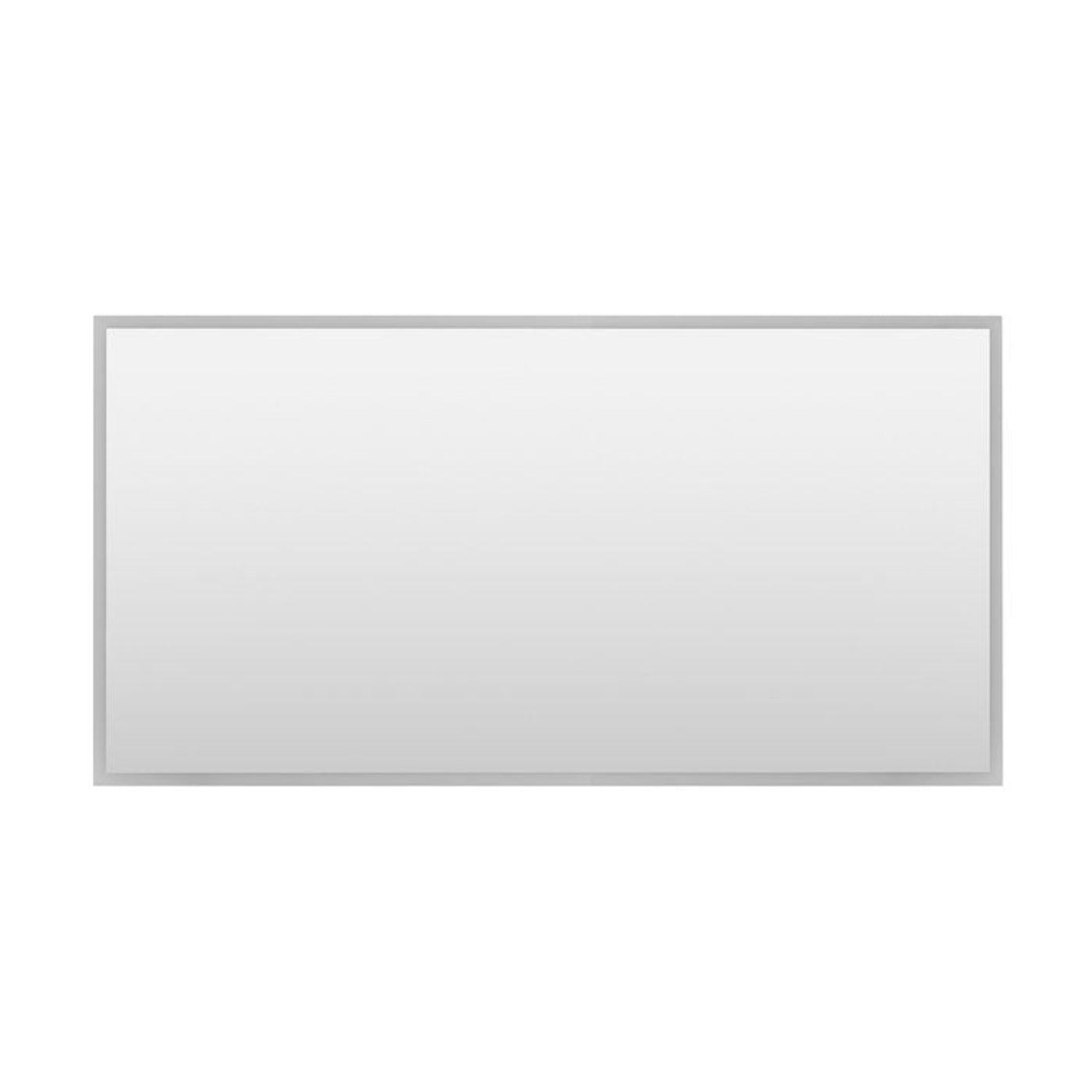 Arpella - Romano 70x36 Perimeter Lighted Mirror with Dimmer and Defogger, Wall Switch Direct - LEDPLM7036