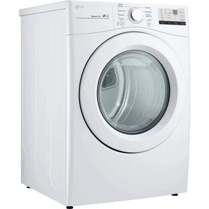 LG 27 In. 7.4-Cu. Ft. Front Load Electric Dryer in White (DLE3400W)