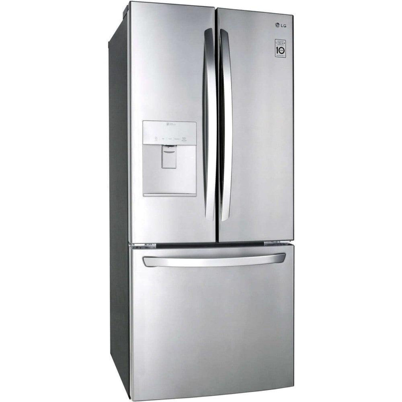 LG 30 in. 3-Door French Door Refrigerator in Stainless Steel 22 Cu. Ft. (LFDS22520S)