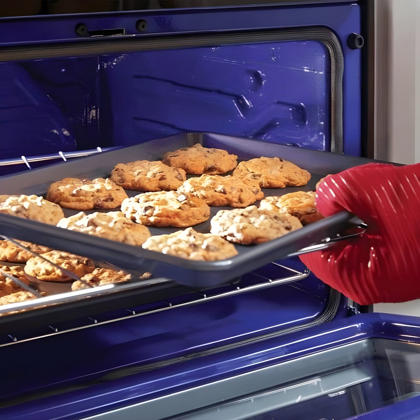 LG 30 in. Freestanding Gas Range with Double Oven in Stainless Steel 6.9 Cu.Ft. (LDG4313ST)