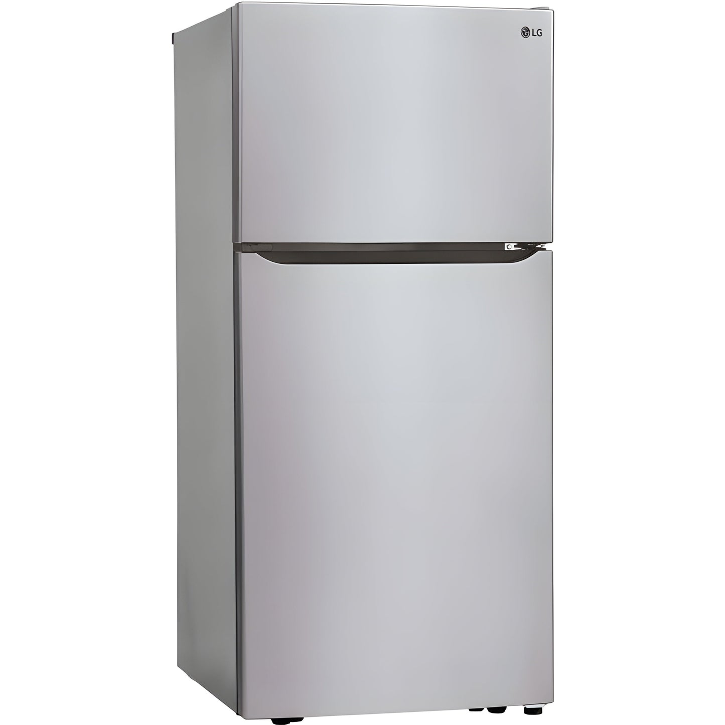 LG 30 in. Refrigerator with Top-Mount Freezer in Stainless Steel 20 Cu. Ft. (LTCS20030S)