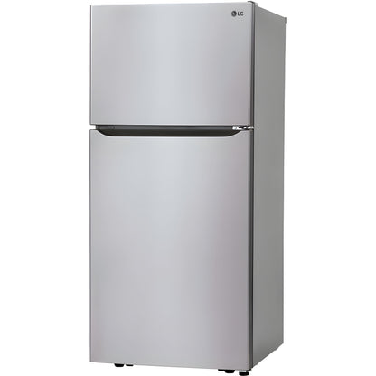 LG 30 in. Refrigerator with Top-Mount Freezer in Stainless Steel 20 Cu. Ft. (LTCS20030S)
