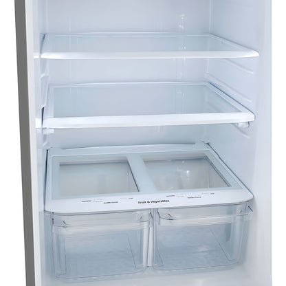 LG 30 in. Refrigerator with Top-Mount Freezer in Stainless Steel 20 Cu. Ft. (LTCS20030S)
