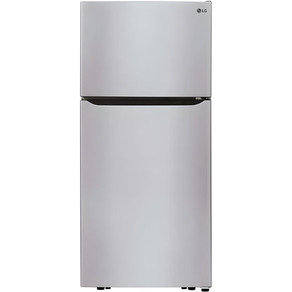 LG 30 in. Top Mount Refrigerator in Stainless Steel 20 Cu. Ft. (LTCS20020S)