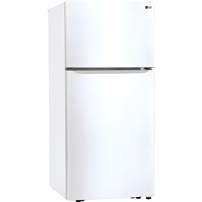 LG 30 in. Top Mount Refrigerator in White 20 Cu. Ft. (LTCS20020W)