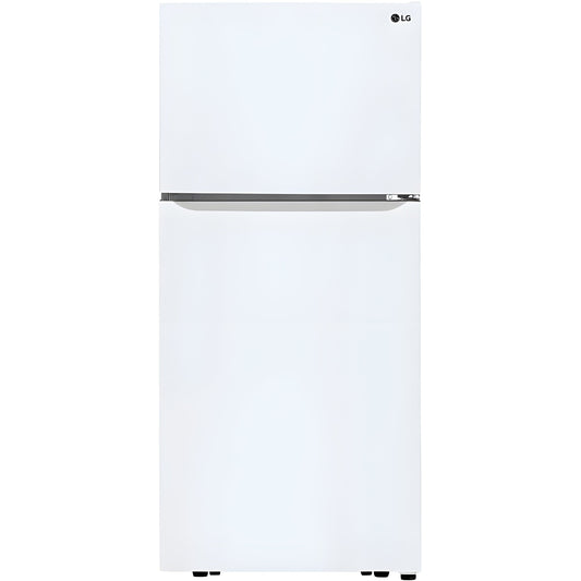 LG 30 in. Top Mount Refrigerator in White 20 Cu. Ft. (LTCS20020W)