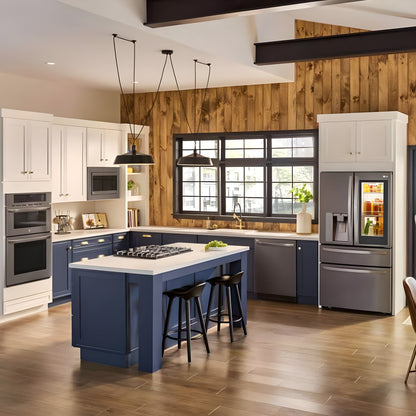 LG 30 in. Combination Wall Oven in Black Stainless Steel (LWC3063BD)