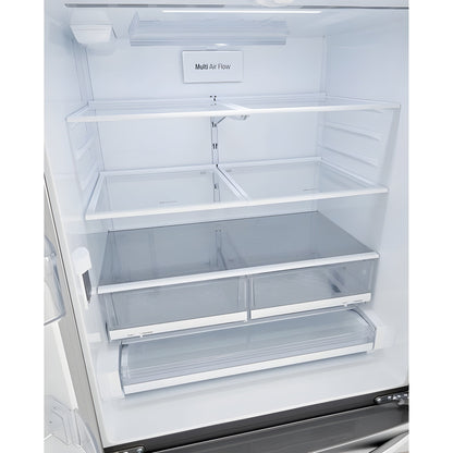 LG 36 in. 4-Door French Door Refrigerator 27 Cu. Ft. (LMWS27626S)