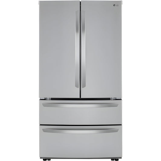 LG 36 in. 4-Door French Door Refrigerator 27 Cu. Ft. (LMWS27626S)