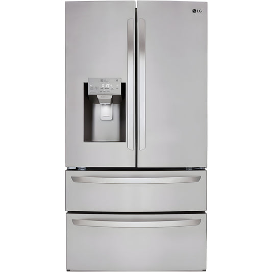 LG 36 in. 4-Door French Door Refrigerator in Stainless Steel 28 Cu. Ft. (LMXS28626S)