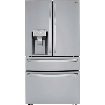 LG 36 in. 4-Door French Door Refrigerator in Stainless Steel 30 Cu. Ft. (LRMDS3006S)