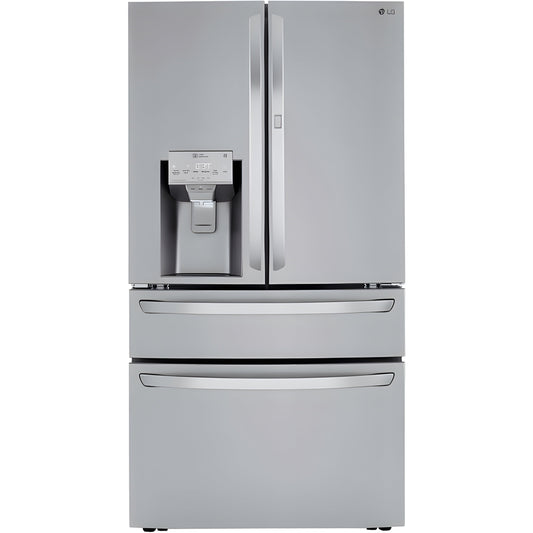 LG 36 in. 4-Door French Door Refrigerator in Stainless Steel 30 Cu. Ft. (LRMDS3006S)
