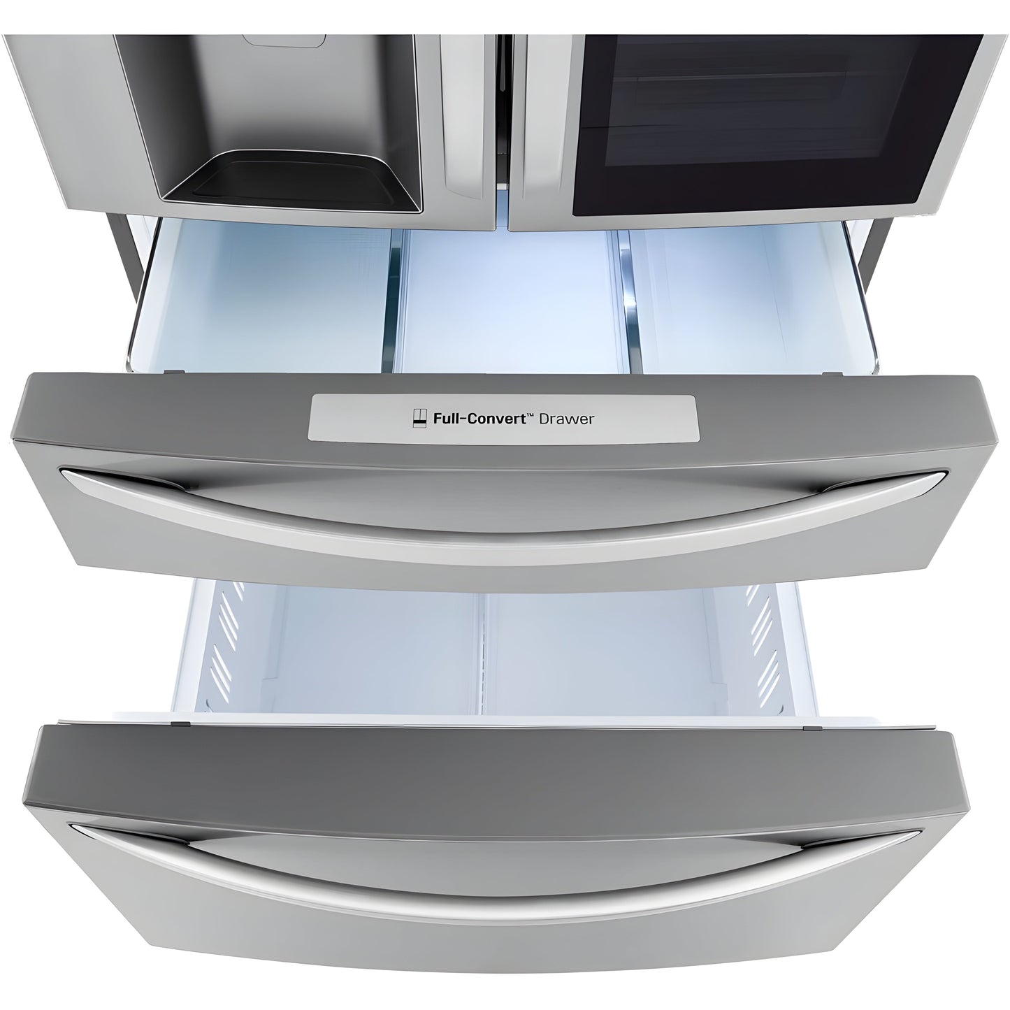 LG 36 in. 4-Door French Door Refrigerator with InstaView, Stainless Steel 30 Cu. Ft. (LRMVS3006S)