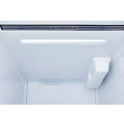 LG 36 in. Side-by-Side Refrigerator in Smooth White 27 Cu. Ft. (LRSXS2706W)