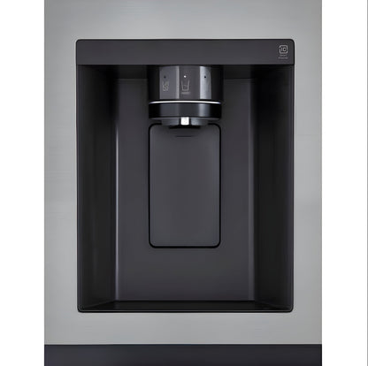 LG 36 in. Side-by-Side Refrigerator in Stainless Steel 27 Cu. Ft. (LRSXS2706S)