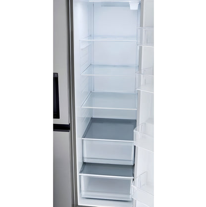 LG 36 in. Side-by-Side Refrigerator in Stainless Steel Look 27 Cu. Ft. (LRSXS2706V)
