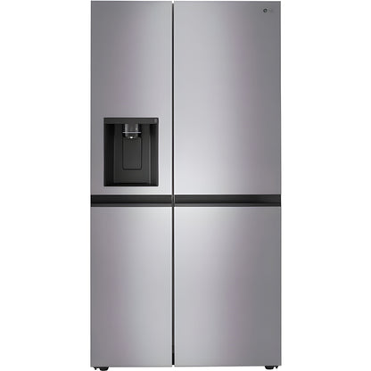 LG 36 in. Side-by-Side Refrigerator in Stainless Steel Look 27 Cu. Ft. (LRSXS2706V)