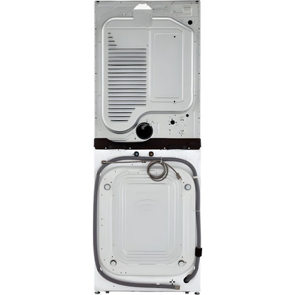 LG 4.5 -Cu. Ft. Washer and 7.4-Cu. Ft. Electric Dryer Single Unit Front Load WashTower with Center Control (WKE100HWA)