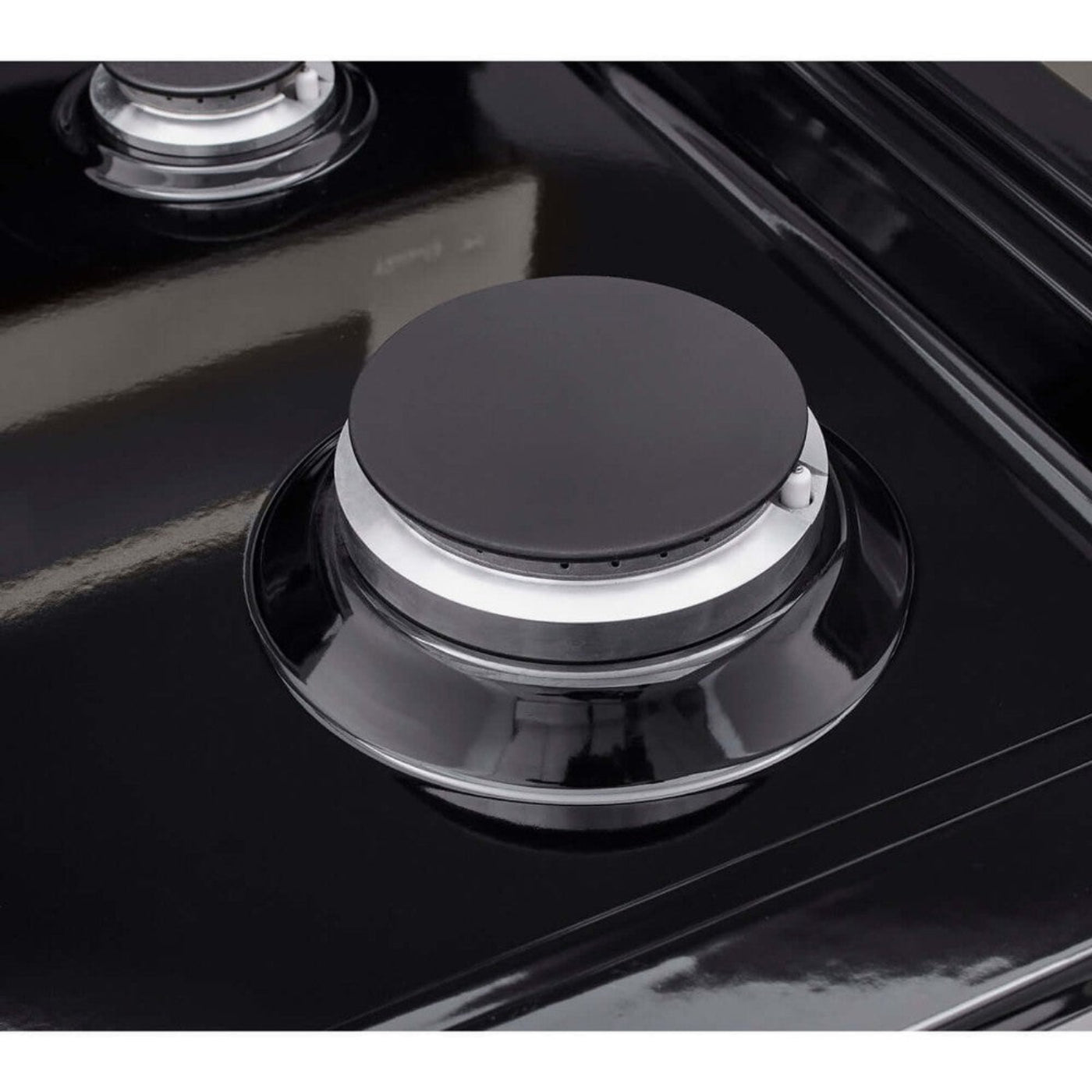 LG 30 in. 5.8-Cu. Ft. Gas Convection Smart Range with AirFry and InstaView, Black Stainless Steel (LRGL5825D)