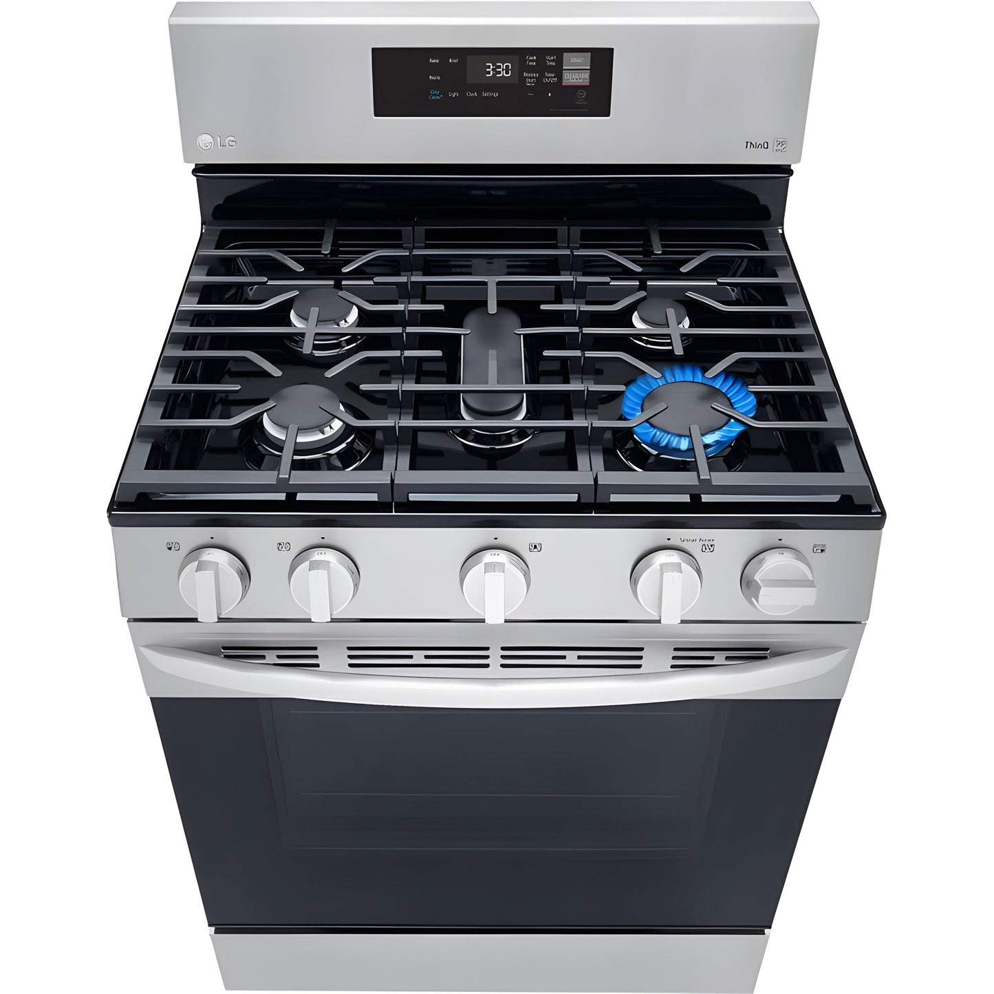 LG 30 in. Gas Smart Range with EasyClean, Stainless Steel (LRGL5821S)