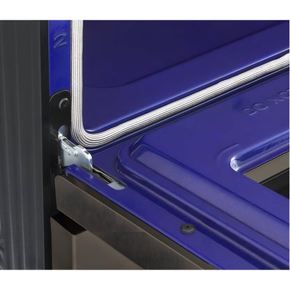 LG 30 in. 6.3-Cu. Ft. Smart Wi-Fi Enabled ProBake Convection InstaView Gas Slide-in Range with Air Fry, Black Stainless Steel (LSGL6335D)