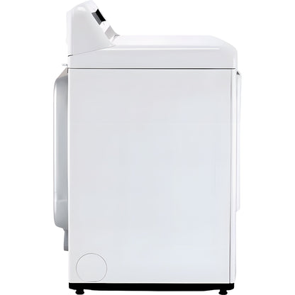 LG 7.3-Cu. Ft. Ultra Large Capacity Electric Dryer with Sensor Dry Technology in White (DLE7000W)