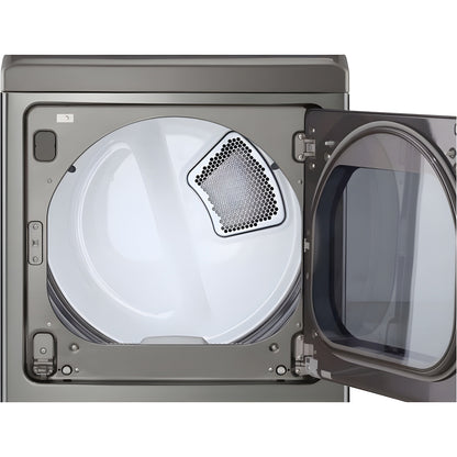 LG 7.3-Cu. Ft. Ultra Large Capacity Smart wi-fi Enabled Rear Control Electric Dryer with EasyLoad Door (DLE7400VE)