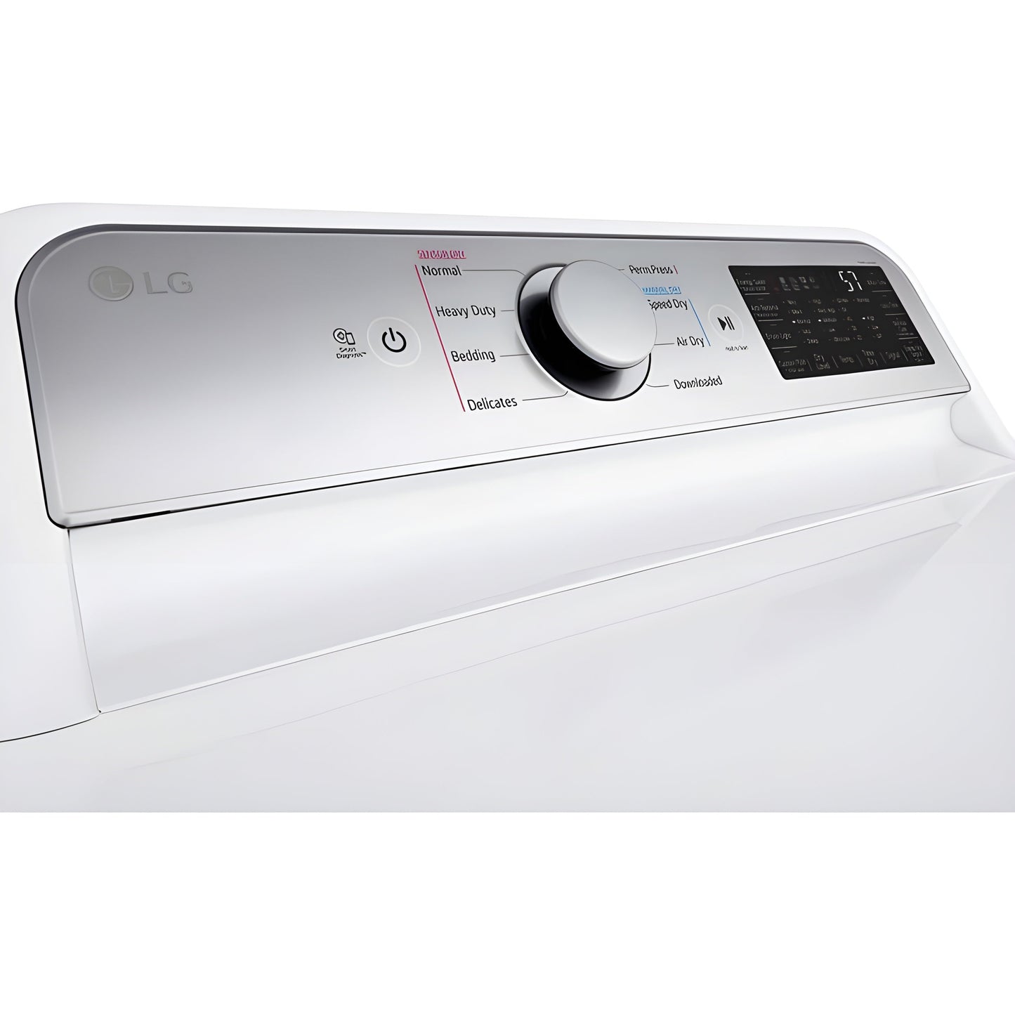 LG 7.3-Cu. Ft. Ultra Large Capacity Smart wi-fi Enabled Rear Control Electric Dryer with EasyLoad Door (DLE7400WE)