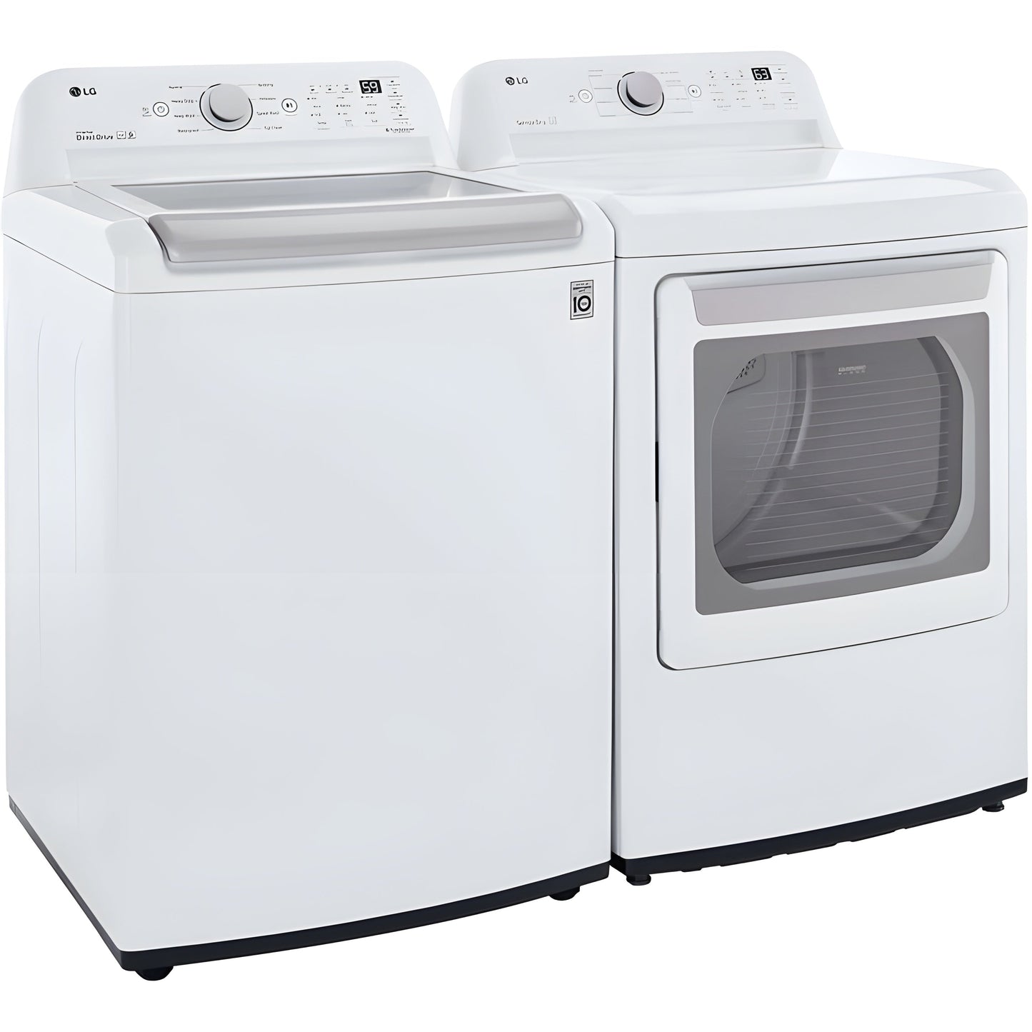 LG 7.3-cu. ft. Ultra Large Capacity Electric Dryer with Sensor Dry Technology in White (DLE7150W)