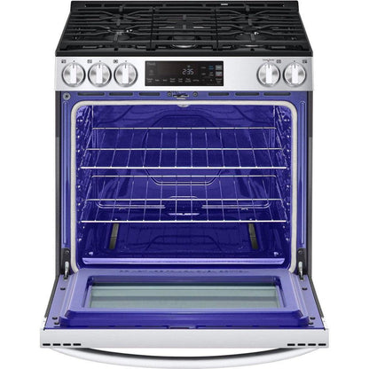 LG 30 in. 5.8-Cu Ft. Smart Wi-Fi Enabled Gas Slide-in Range with EasyClean (LSGL5831F)