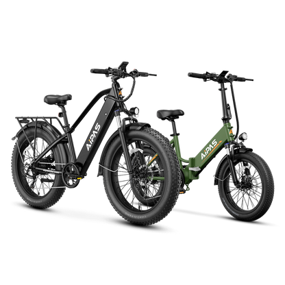 Aipas Ebike Combo Sale M2 + A2 - Aipas-A2white+M2viridity