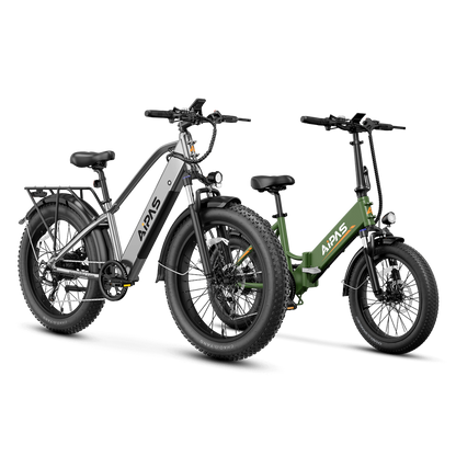 Aipas Ebike Combo Sale M2 + A2 - Aipas-A2white+M2viridity