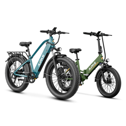 Aipas Ebike Combo Sale M2 + A2 - Aipas-A2white+M2viridity