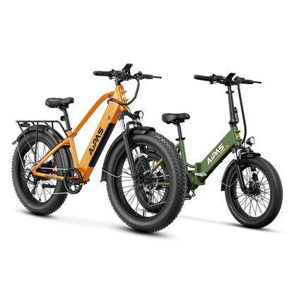 Aipas Ebike Combo Sale M2 + A2 - Aipas-A2white+M2viridity