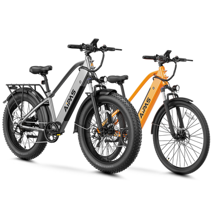 Aipas Ebike Combo Sale M2 + C2 - Aipas-M2orange+C2black