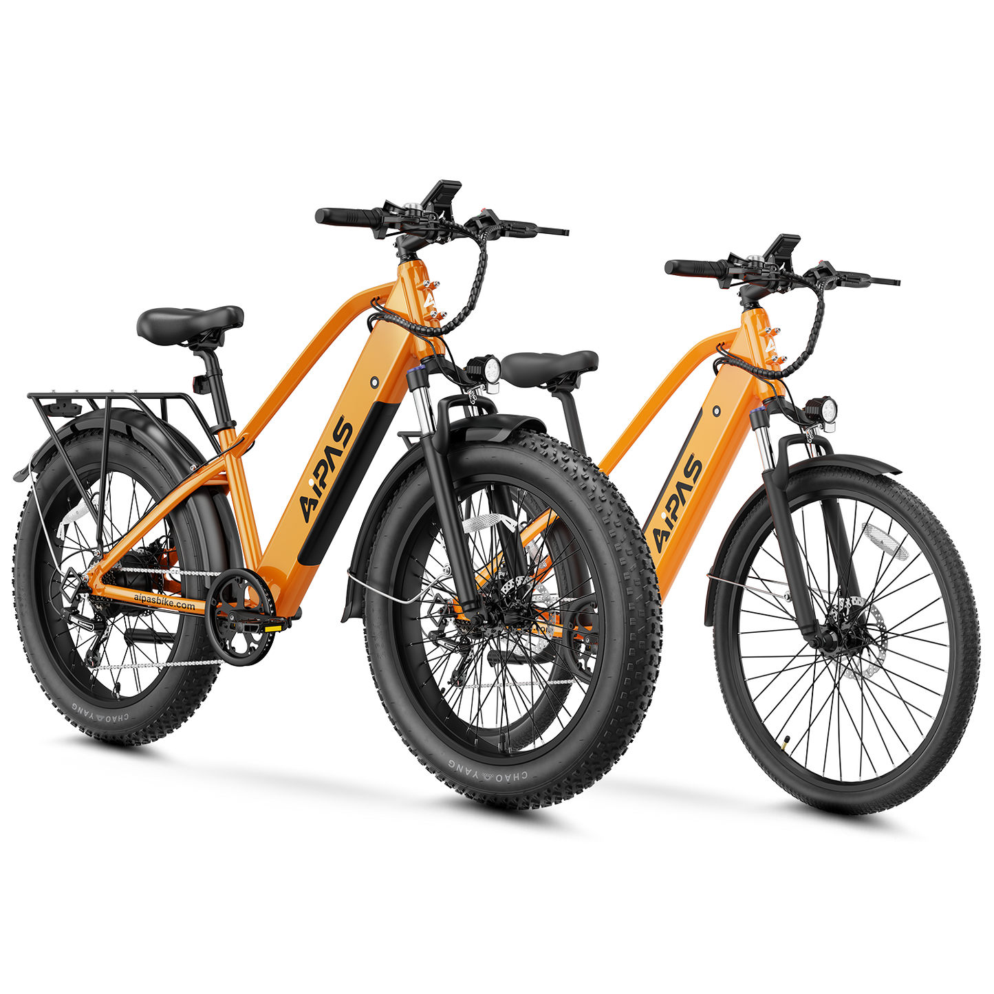 Aipas Ebike Combo Sale M2 + C2 - Aipas-M2orange+C2black