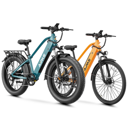 Aipas Ebike Combo Sale M2 + C2 - Aipas-M2orange+C2black