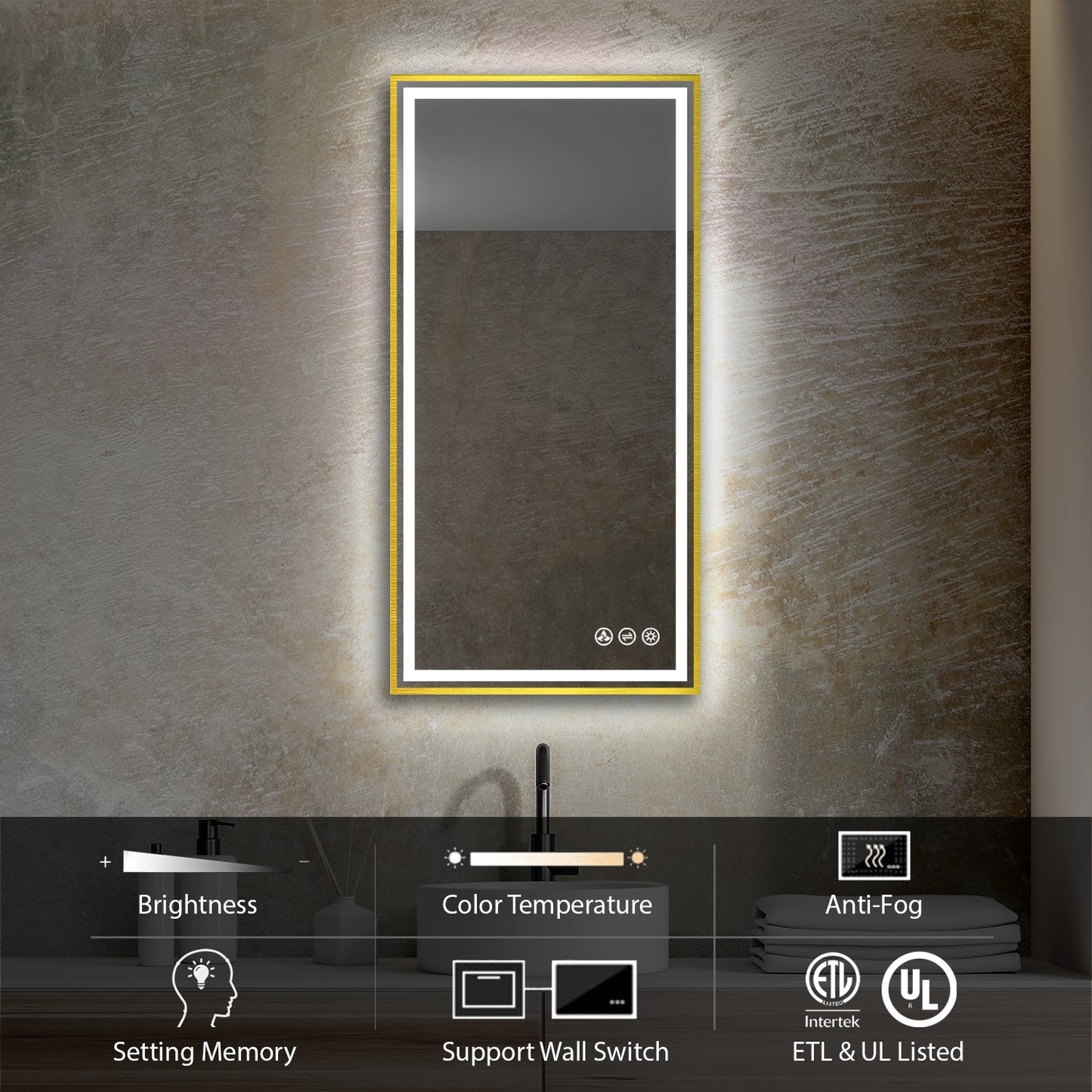 Blossom Stellar 18 Inch LED Mirror - LED M4 1836 MB