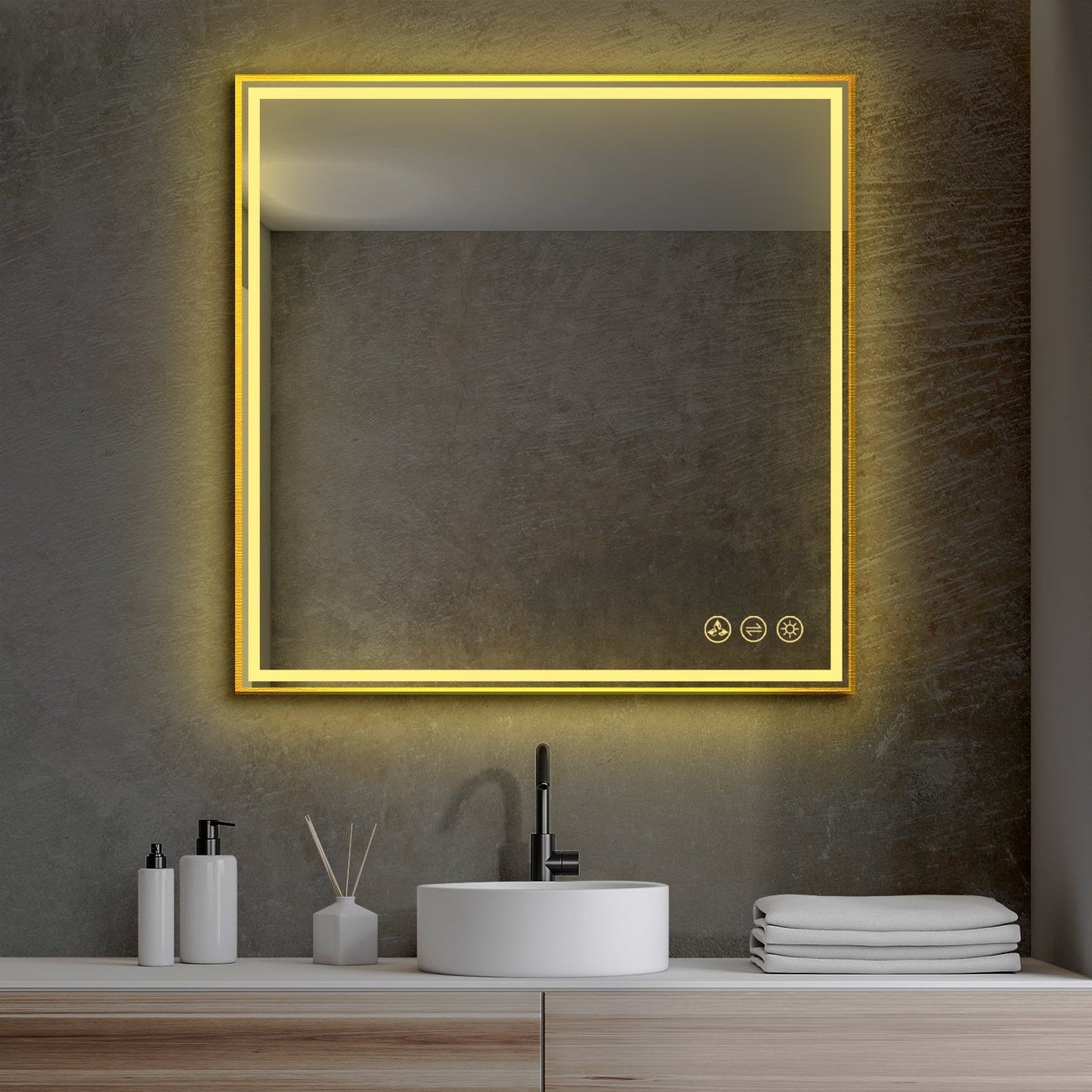 Blossom Stellar 36 Inch LED Mirror - LED M4 3636 MB